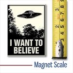 NOV-UFO UFO I Want to Believe Poster Magnet